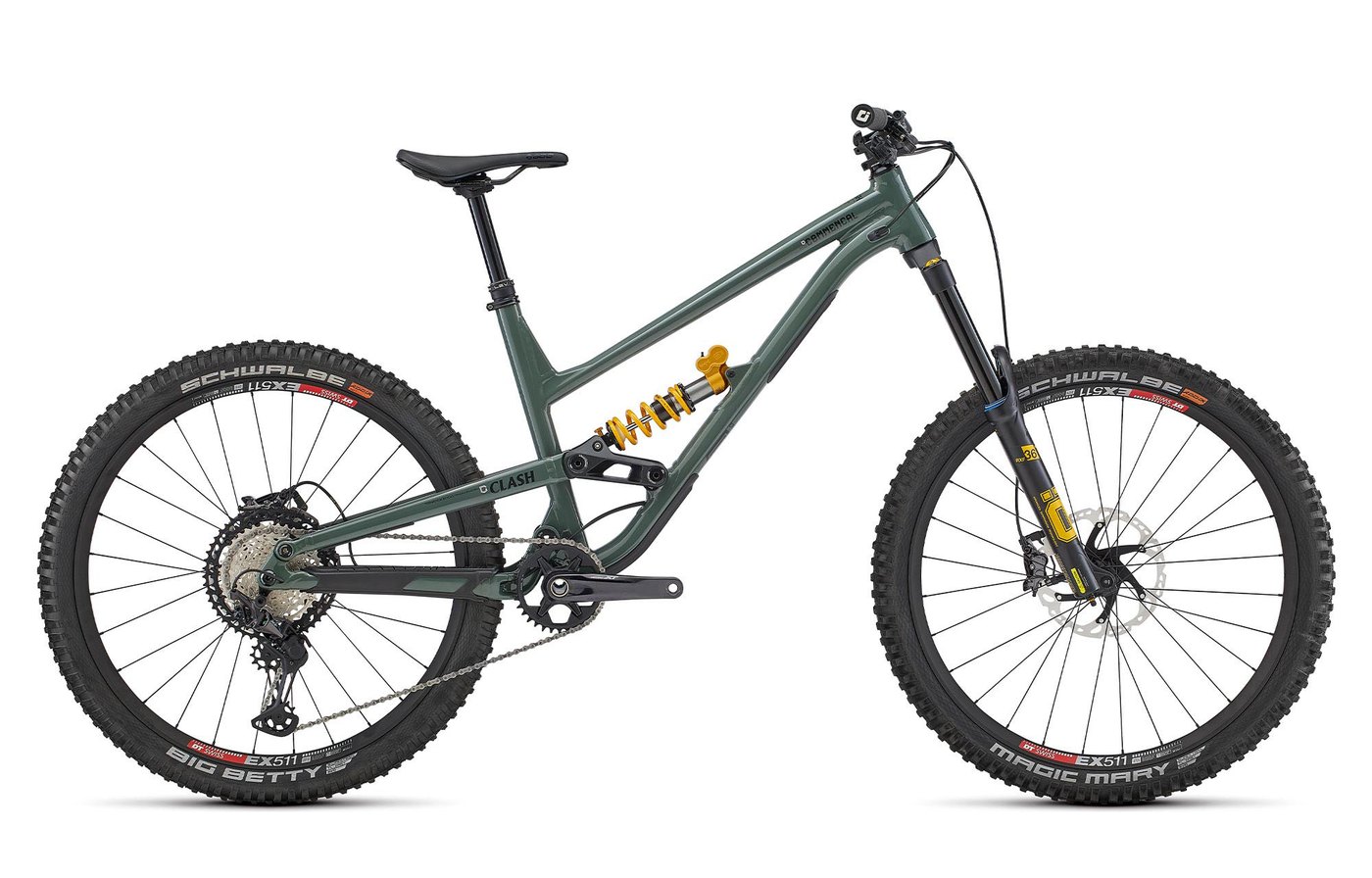 COMMENCAL CLASH ÖHLINS EDITION — Keswick Green, gloss